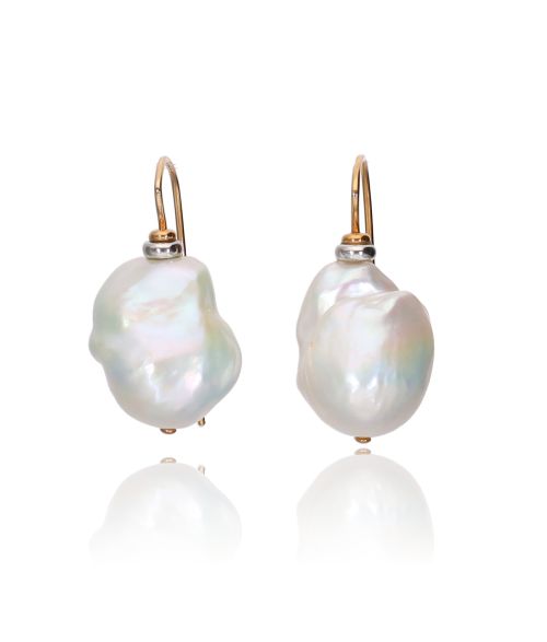 Orecchini in Oro con Perle di Acquadolce